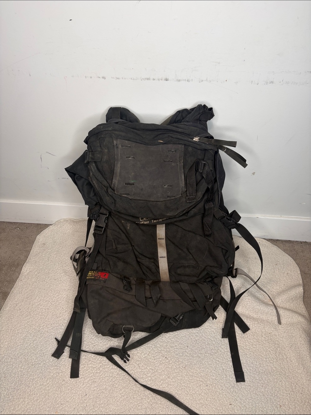Vintage Dana Design ArcFlex Terraplane Black Backpacking Backpack
